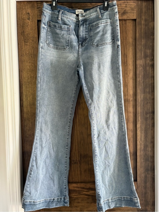 Kensie Denim - Kensie Light Wash Flare Jeans in Blue